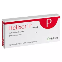 HELIXOR P-ampullit 50 mg, 8 kpl