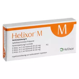 HELIXOR M-sarjan pakkaus II ampullit, 7 kpl