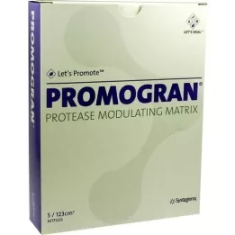 PROMOGRAN 123 qcm steriilit tamponadit, 5 kpl