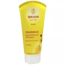 WELEDA Calendula Waschlootion &amp; shampoo, 200 ml