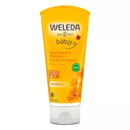 WELEDA Calendula Wash Lotion &amp; Shampoo, 200 ml