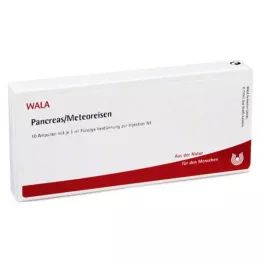 PANCREAS/METEOREISEN Ampullit, 10X1 ml