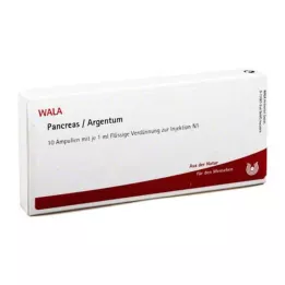 PANCREAS/ARGENTUM Ampullit, 10X1 ml