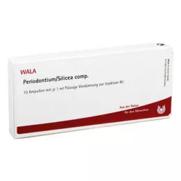 PERIODONTIUM/SILICEA yhdistelmä, 10 x 1 ml