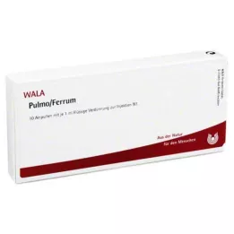 PULMO/FERRUM Ampullit, 10X1 ml