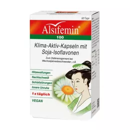 ALSIFEMIN 100 Climate Active soijalla 1x1 kapselia, 60 kpl