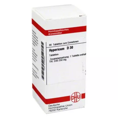 HYPERICUM D 30 tablettia, 80 kpl