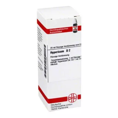 HYPERICUM D 2 Laimennus, 20 ml