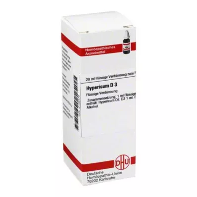 HYPERICUM D 3 Laimennus, 20 ml HYPERICUM D 3 Laimennus, 20 ml