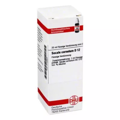 SECALE CORNUTUM D 12 Laimennus, 20 ml