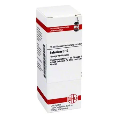 SELENIUM D 12 Laimennus, 20 ml