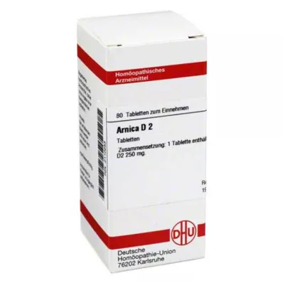 ARNICA D 2 -tablettit, 80 kpl