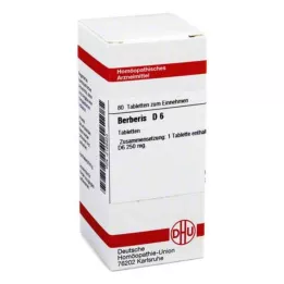 BERBERIS D 6 tablettia, 80 kpl