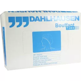 OP-HAUBE Bouffant Flex valkoinen, 100 kpl