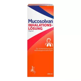 MUCOSOLVAN Inhalaatioliuos 15 mg liuos sumuttimeen, 100 ml