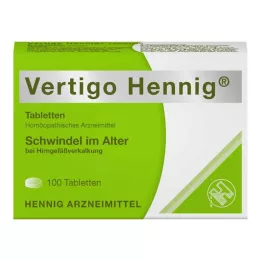VERTIGO HENNIG Tabletit, 100 kpl