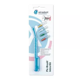 Miradent Pic Brush Intro Kit sininen, 1 kpl