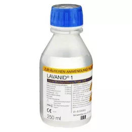 LAVANID 1 haavan huuhteluliuos, 250 ml