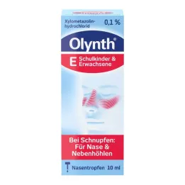 OLYNTH 0,1 % aikuisille nenätipat, 10 ml