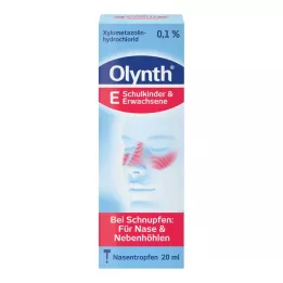 OLYNTH 0,1 % aikuisille nenätipat, 20 ml