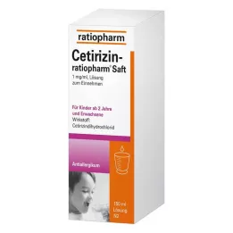 CETIRIZIN-ratiopharm-mehu, 150 ml