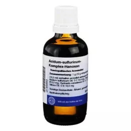 ACIDUM SULFURICUM KOMPLEX neste, 50 ml