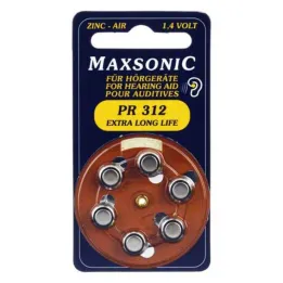 Paristot kuulokojeisiin Maxsonic PR312, 6 kpl