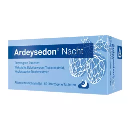 ARDEYSEDON Yöpäällysteiset tabletit, 50 kpl