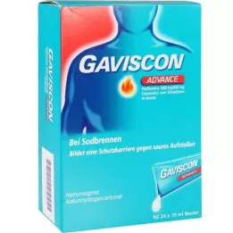 GAVISCON EDUSTAMINEN PIPERMINT -jousitus, 24x10 ml
