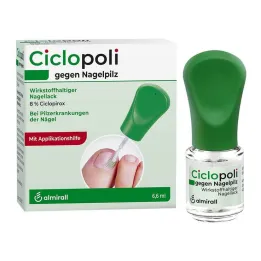 Ciclopoli kynsien sientä vastaan levitysapuaineella, 6,6 ml