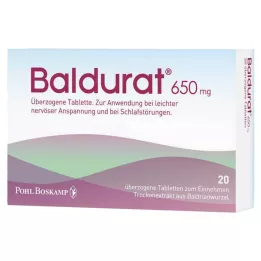BALDURAT Kalvopäällysteiset tabletit, 20 kpl