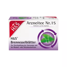 H&amp;S Nokkosenlehtien suodatinpussi, 20X1,6 g