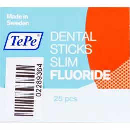 Tepe Hammasrulla ohut fluoridilla, 25 kpl