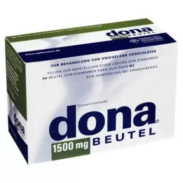 DONA 1500 mg jauhe oraaliliuosta varten, pussit, 30 kpl
