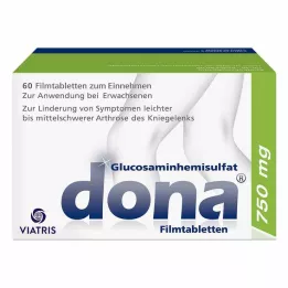 DONA 750 mg kalvopäällysteiset tabletit, 60 kpl
