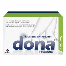 DONA 750 mg kalvopäällysteiset tabletit, 180 kpl