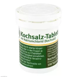 KOCHSALZ-TABLETIT, 100 kpl
