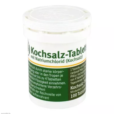 KOCHSALZ-TABLETIT, 100 kpl