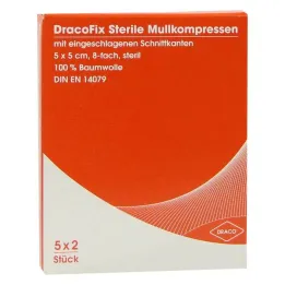 Dracofix Peel kompressit, 5x2 kpl