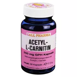 ACETYL-L-CARNITIN 500 mg kapselia, 30 kpl