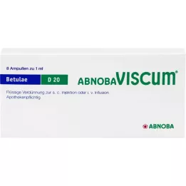 ABNOBAVISCUM Betulae D 20 ampulli, 8 kpl