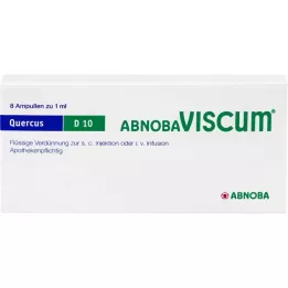 ABNOBAVISCUM Quercus D 10 ampullia, 8 kpl