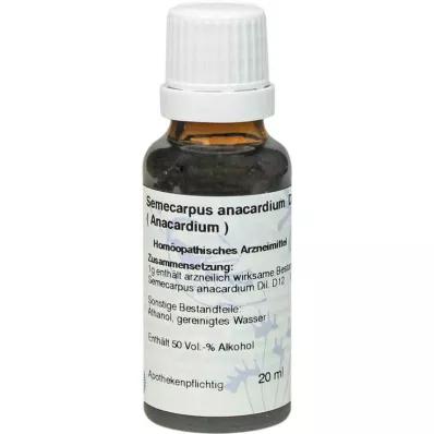 ANACARDIUM D12 Laimennus, 20 ml