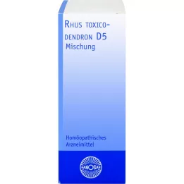 RHUS TOXICODENDRON D 5 Laimennus, 20 ml