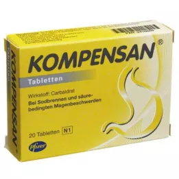 KOMPENSAN Tabletit 340 mg, 20 kpl
