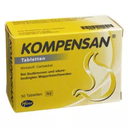 KOMPENSAN Tabletit 340 mg, 50 kpl