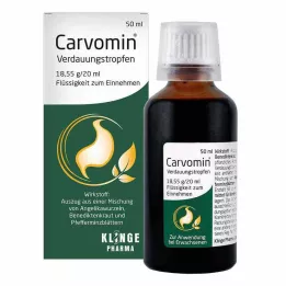 CARVOMIN Ruoansulatustipat, 50 ml
