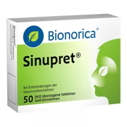 SINUPRET päällystetyt tabletit, 50 kpl