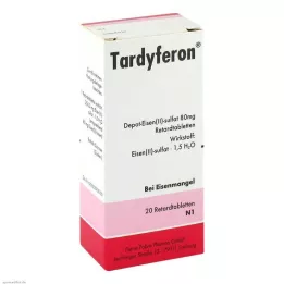 TARDYFERON Depottabletit, 20 kpl