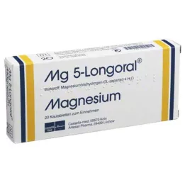 MG 5 LONGORAL purutablettia, 20 kpl